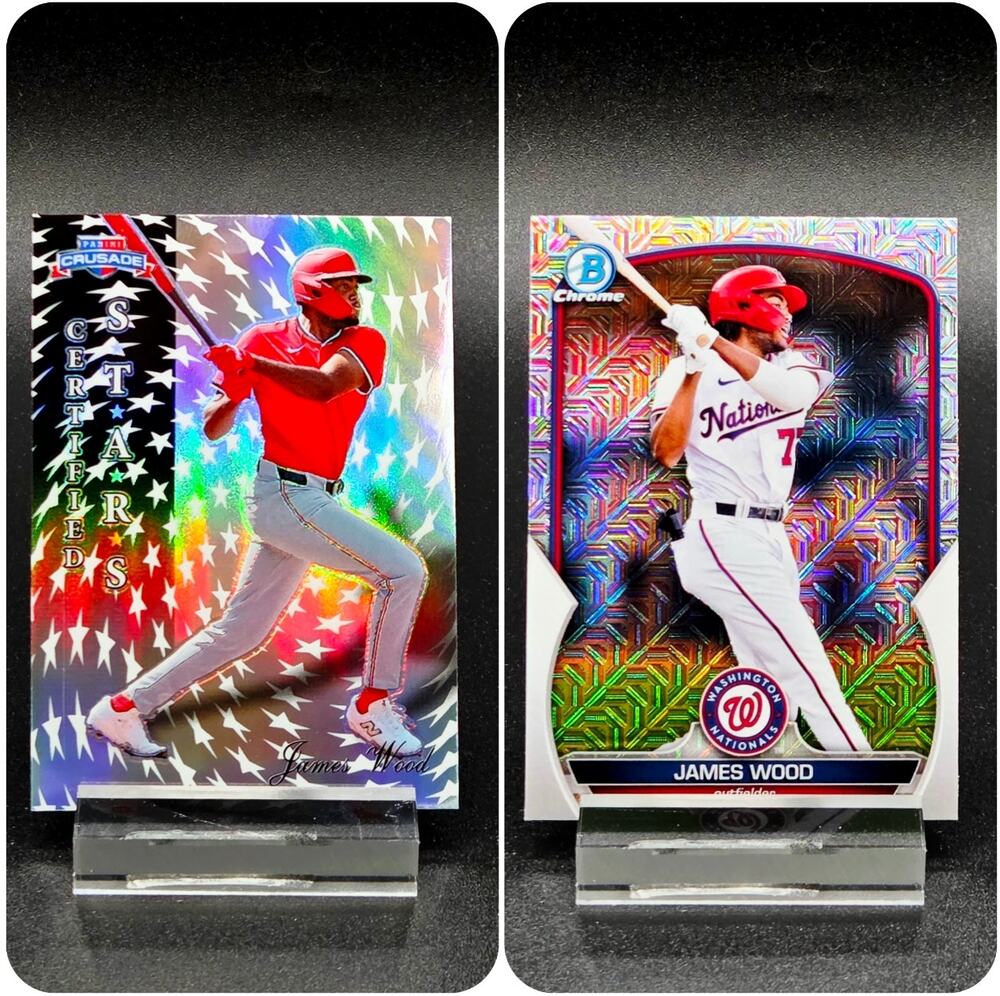 James Wood Certified Stars Mojo Prospect RC Washington Nationals Top Prospect